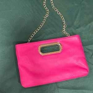 NWT Charming Charlie Clutch Chain Purse
